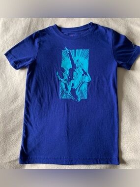 Jordan Kids Blue Graphic Tee